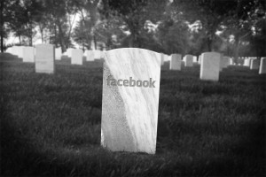 Facebook pana la moarte si dincolo de ea