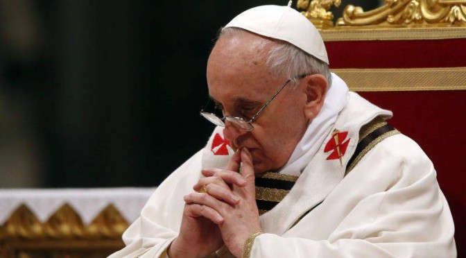 Papa Francisc si problemele de mediu